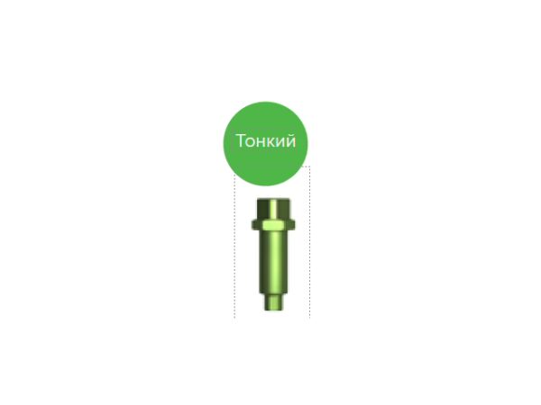 65064 – Имплантовод с винтовой фиксацией CS тонкий